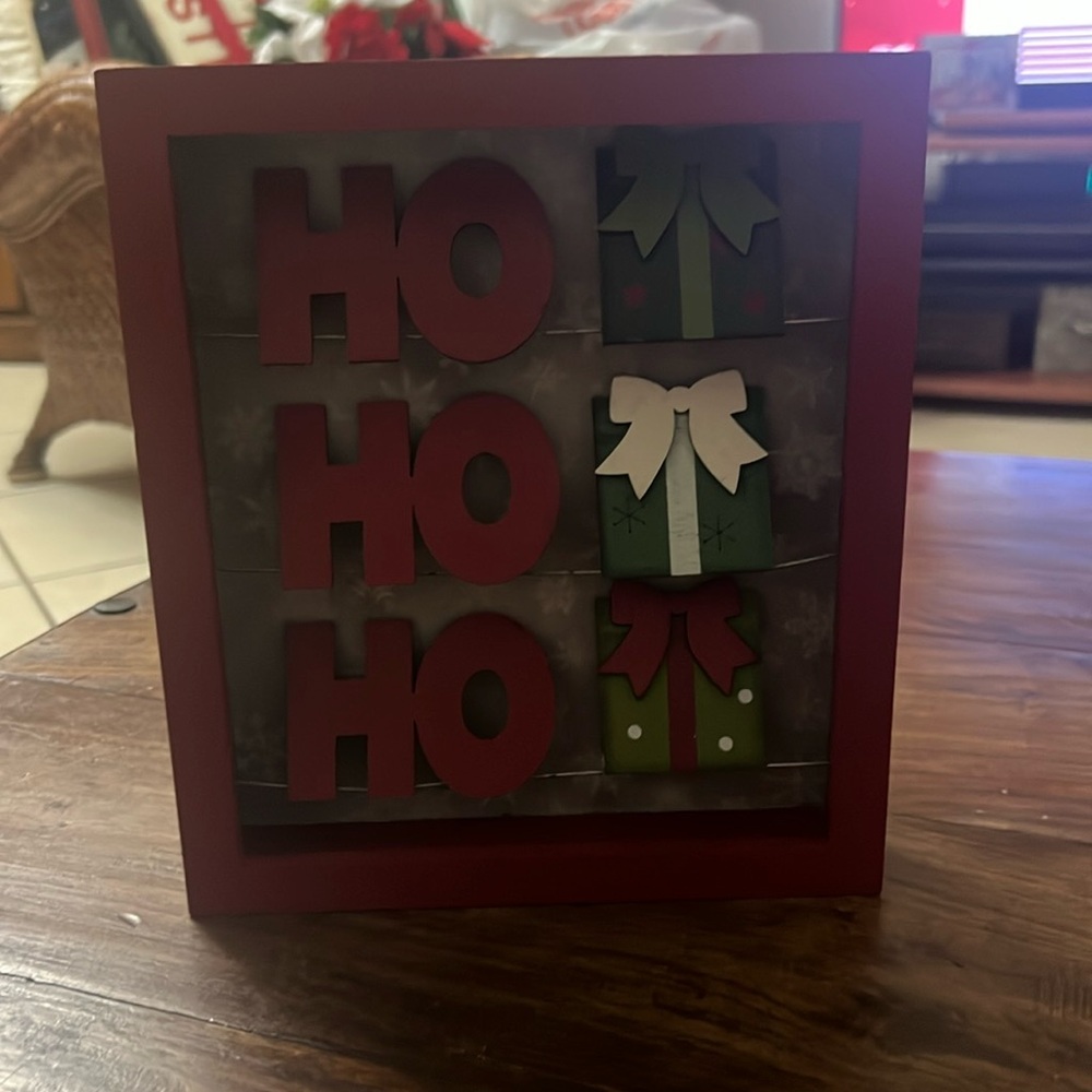 Christmas Decor Shadowbox